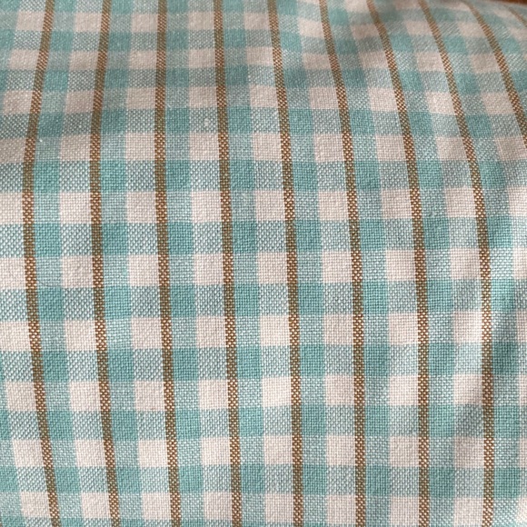 P Kaufmann Other - COTTON Cambridge Check Turquoise Fabric